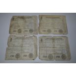 Merchant Navy Certificate of Discharge Circa 1900