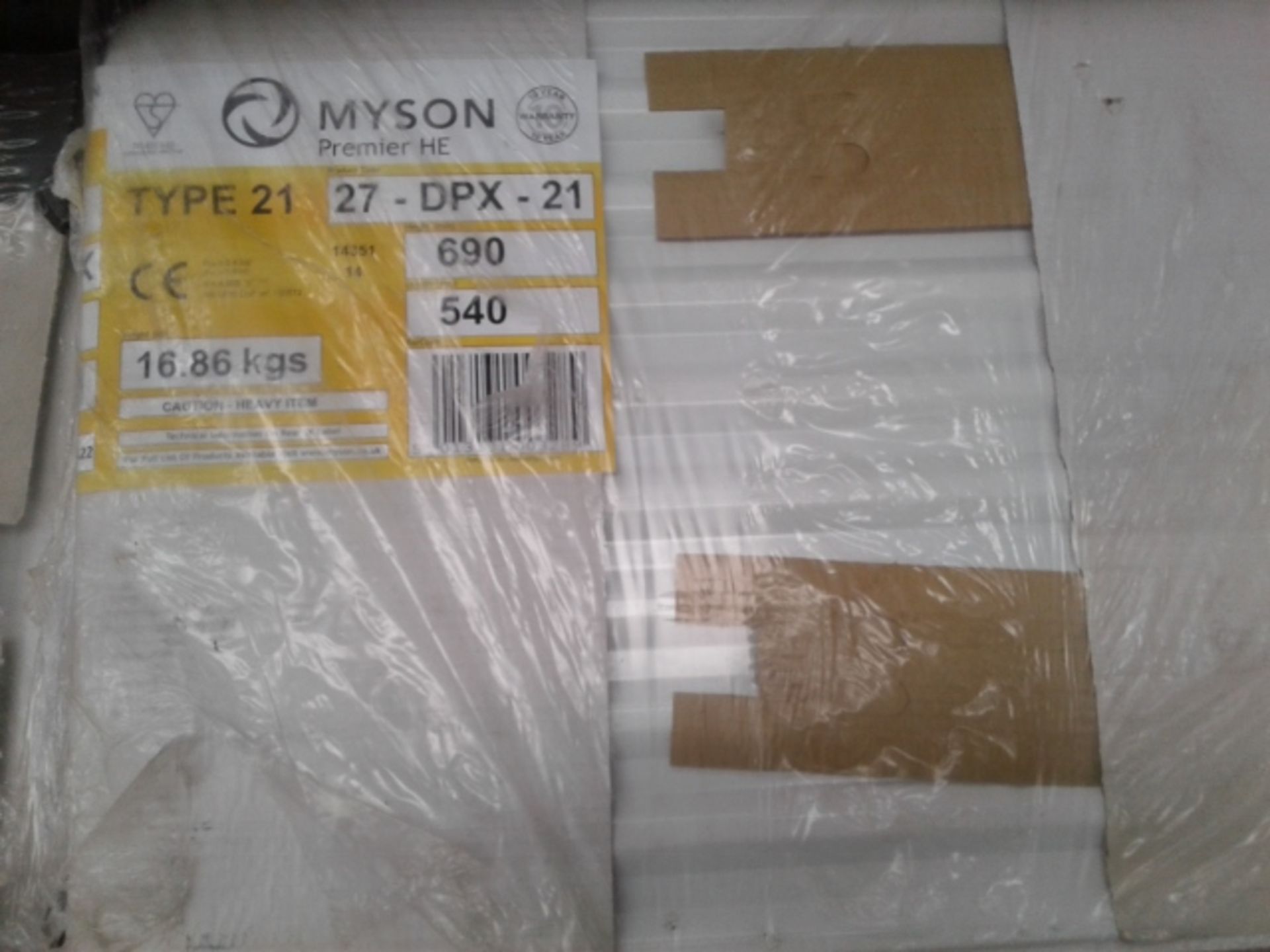 * Myson Premier HE Type 21 Radiator 690x 540