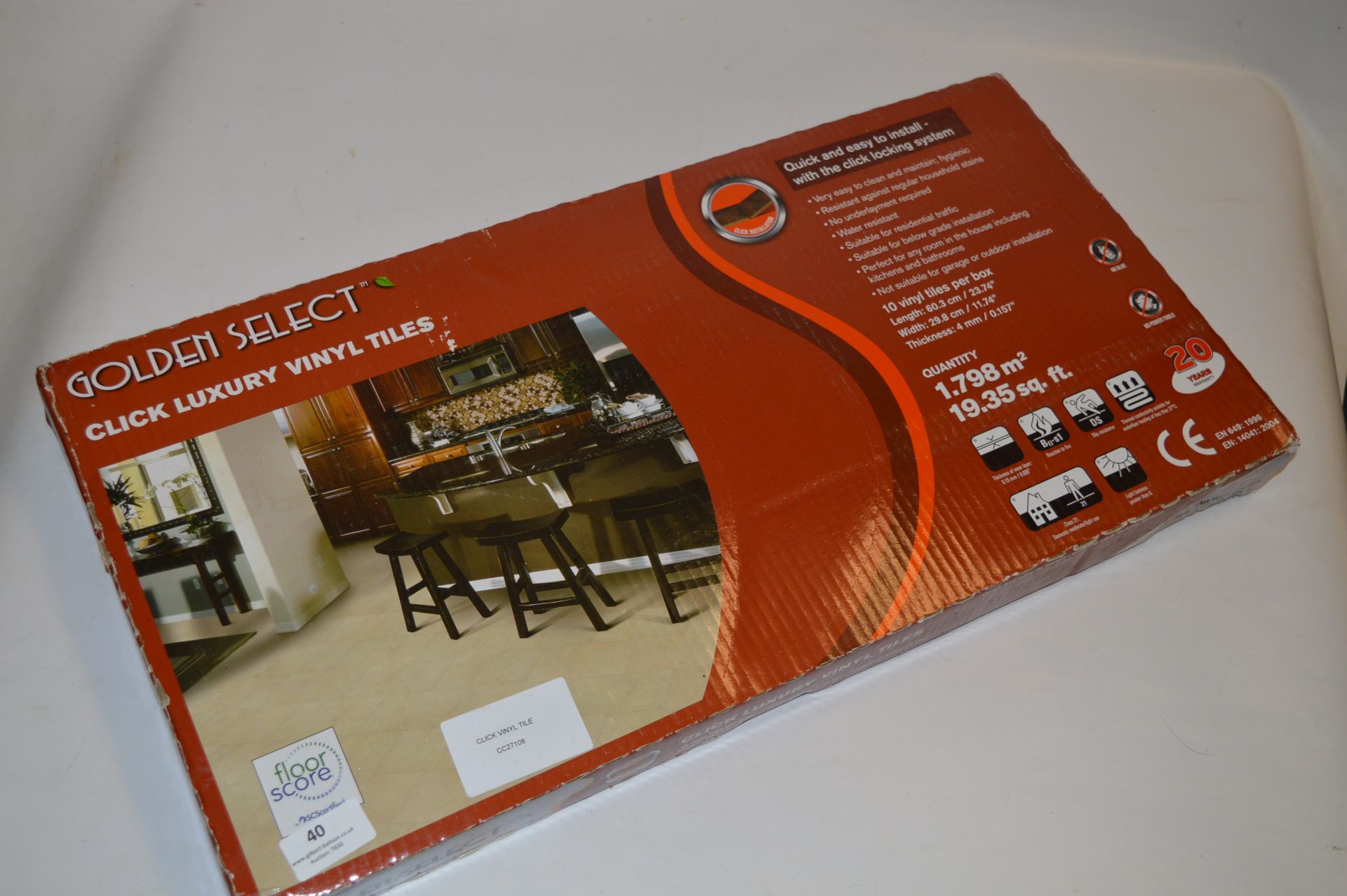 *2 PACKS CLICK VINYL TILE 3.6M^2