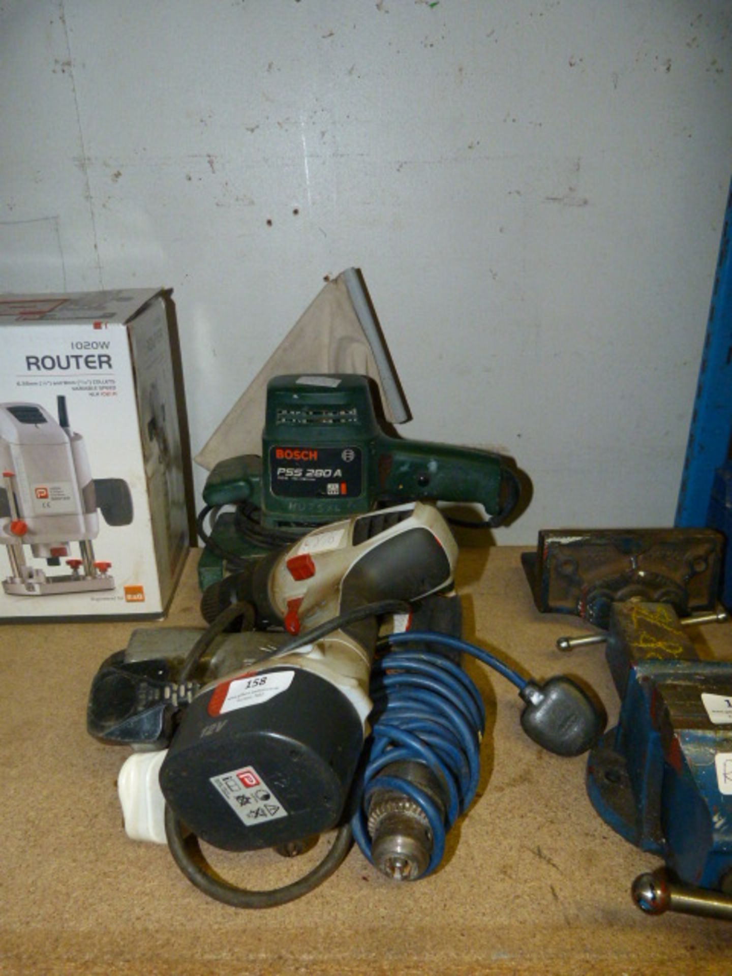 Four Assorted Electric Power Tools