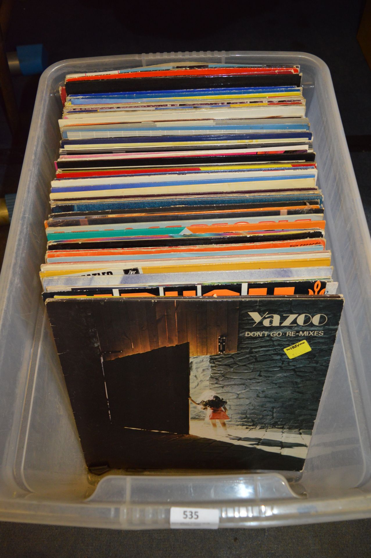 Large Collection of 12" Singles, Some LPs, Mostly 80's Artists