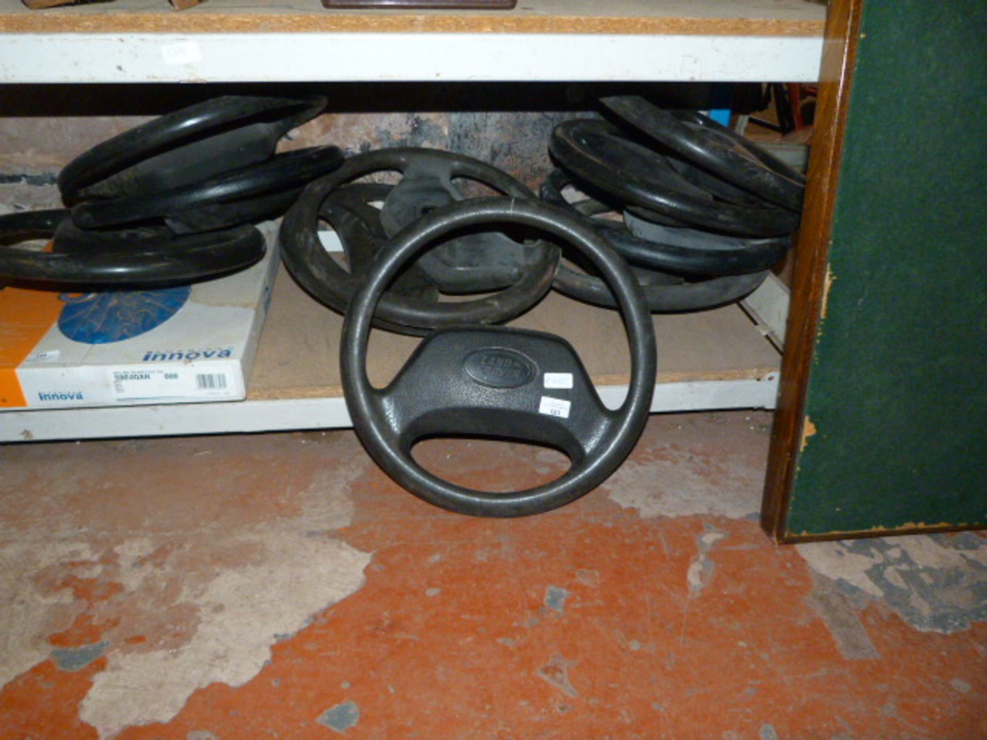 Ten Land Rover Steering Wheels