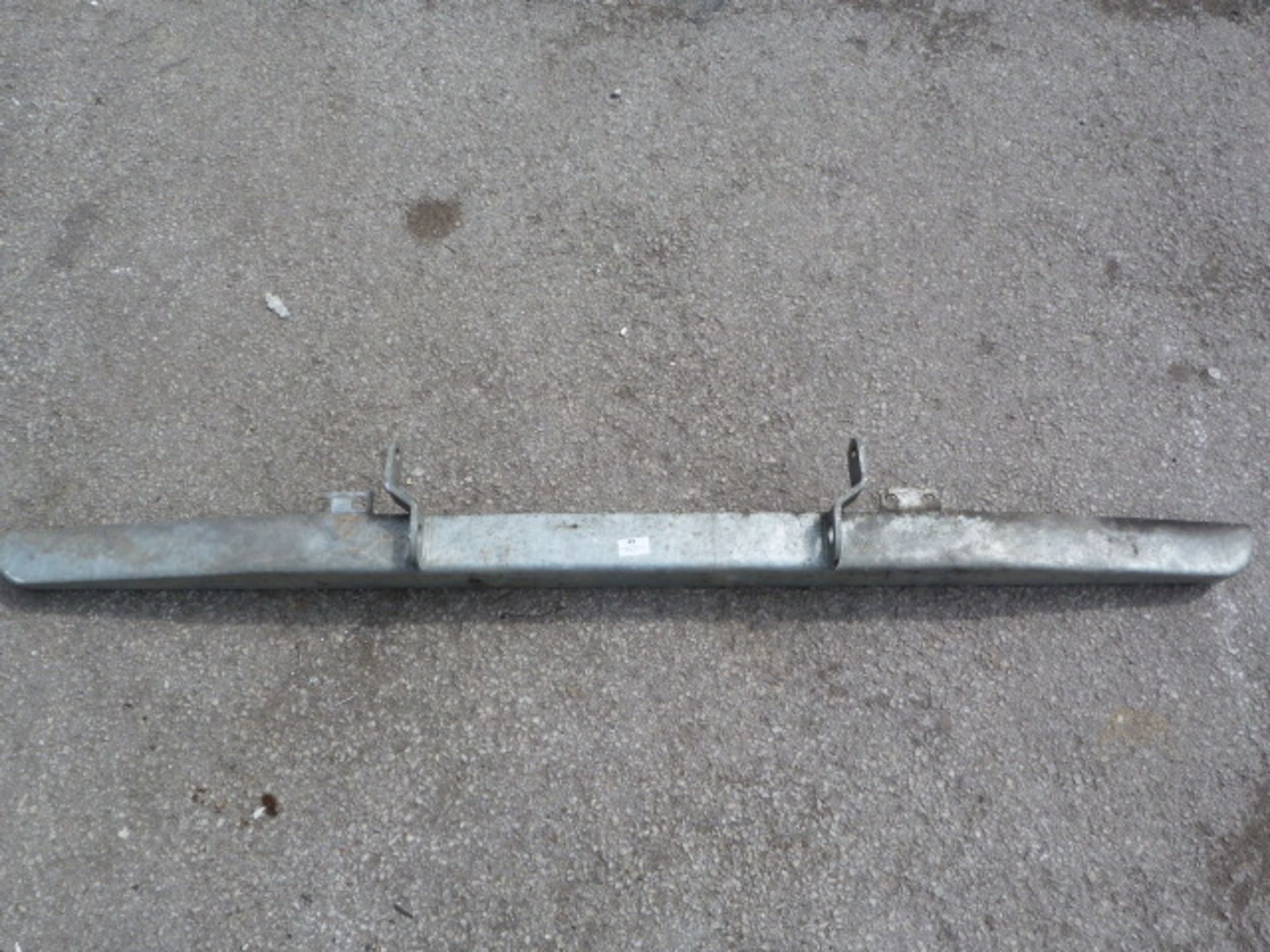 Galvanised Land Rover Bumper