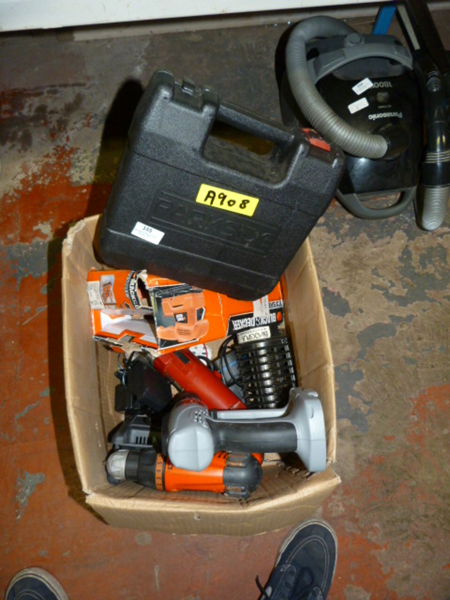 Box of Electric Handtools