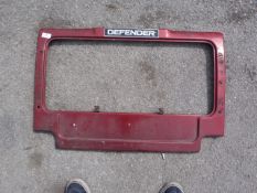 Land Rover Defender Grill Surround (Metallic Red)