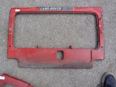 Land Rover Defender Grill Surround (Red)