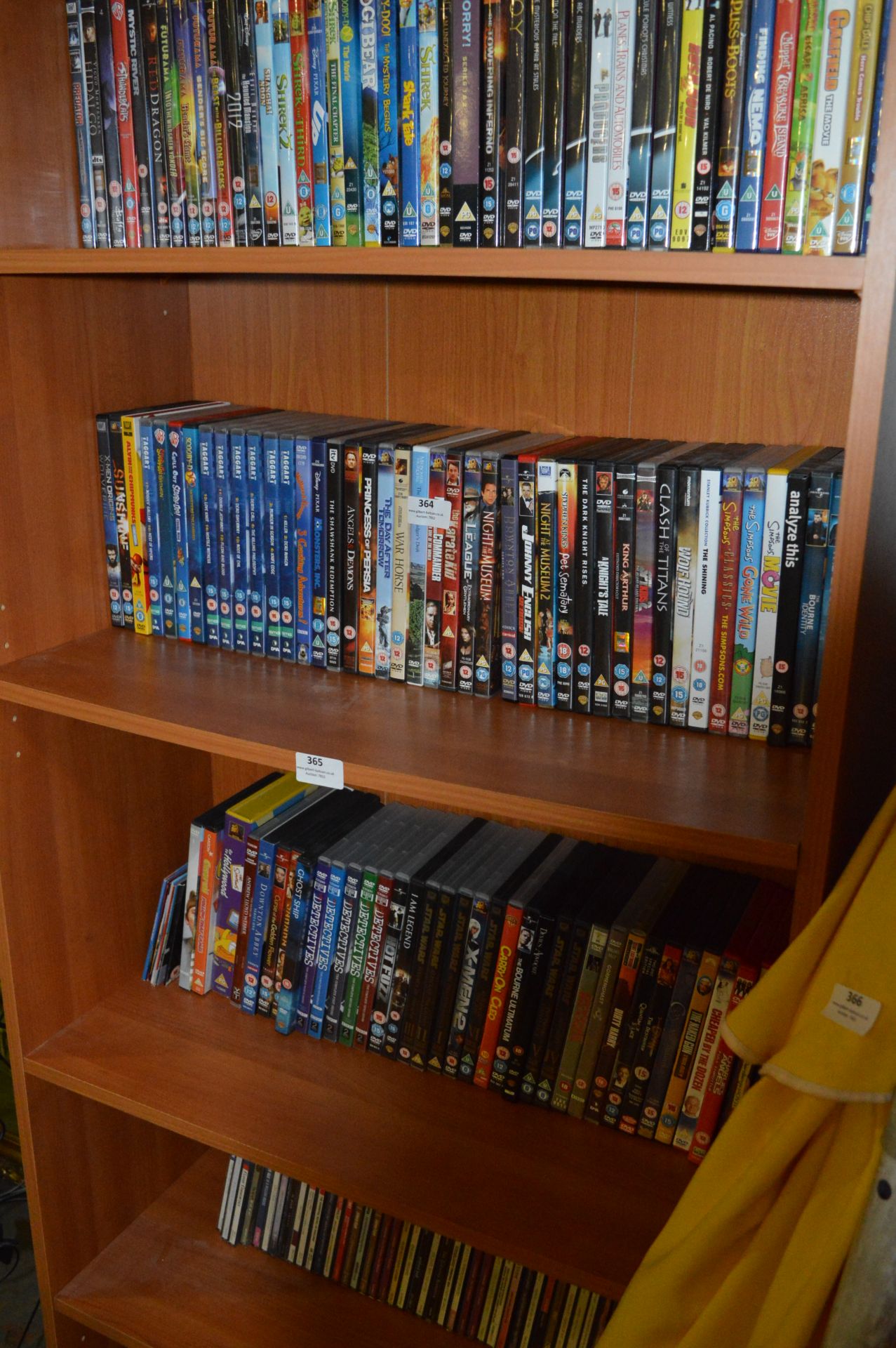 Large Collection of DVDs and CDs