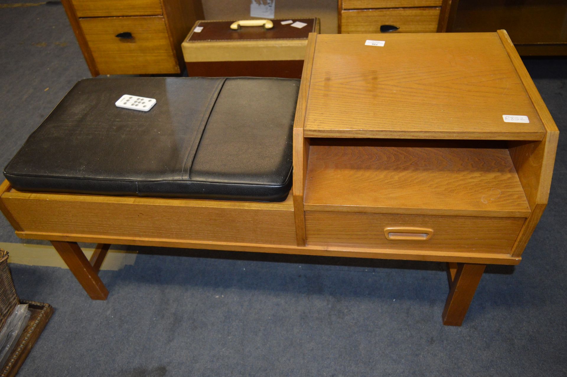 Teak Telephone Table