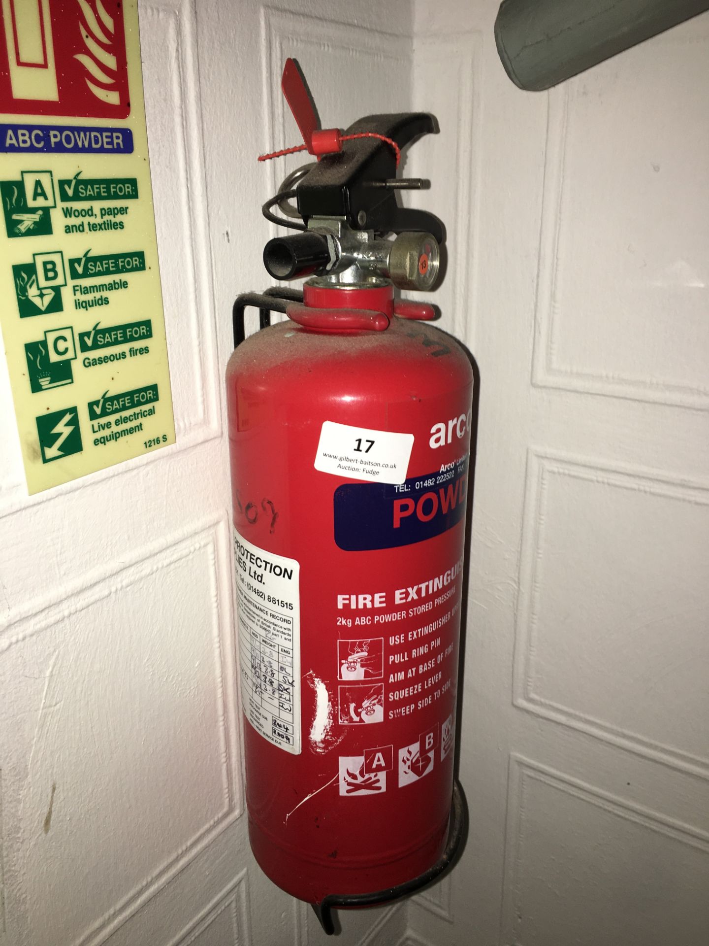 Powder Fire Extinguisher