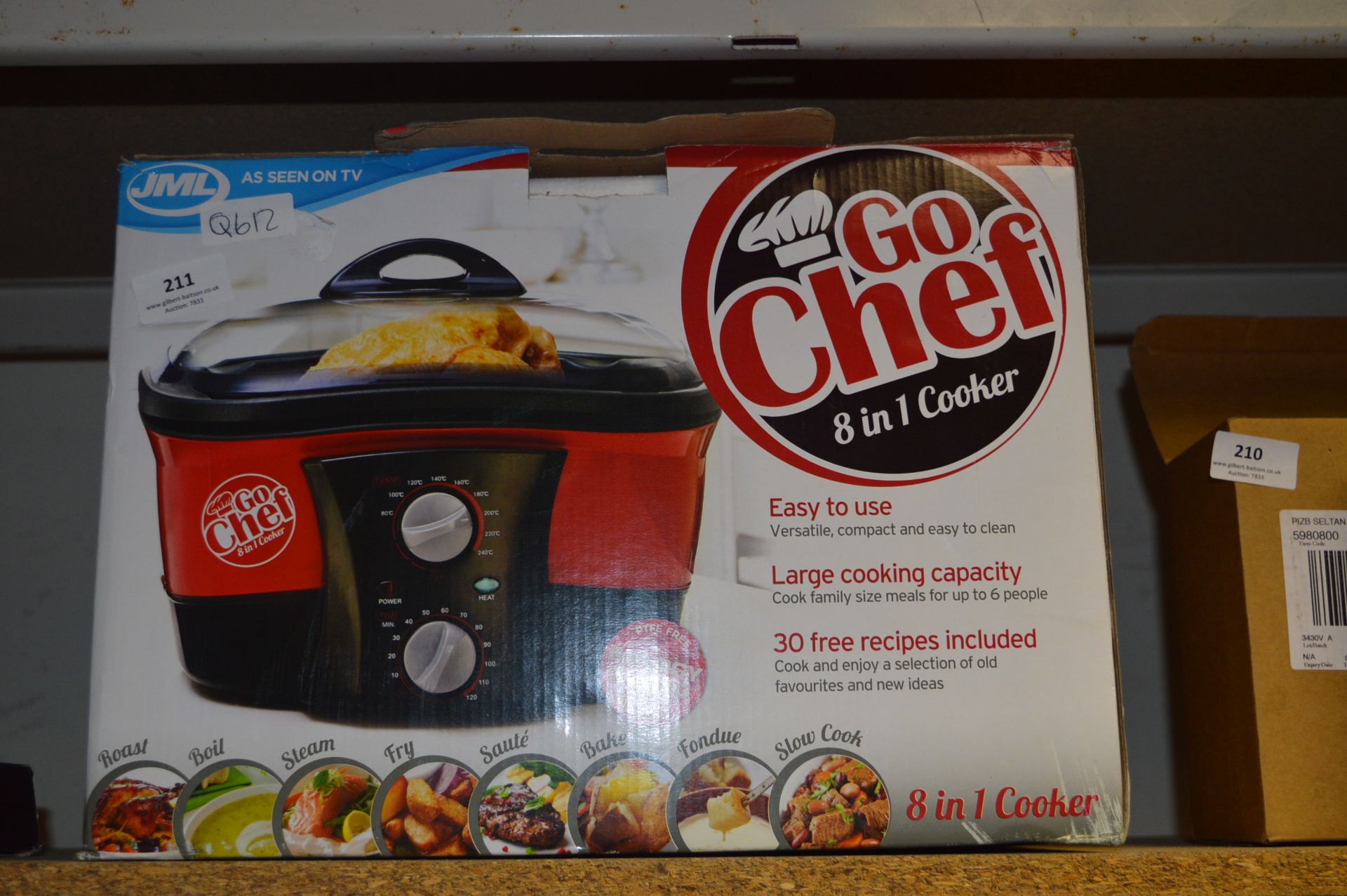 JML Go Chef 8-in-1 Cooker