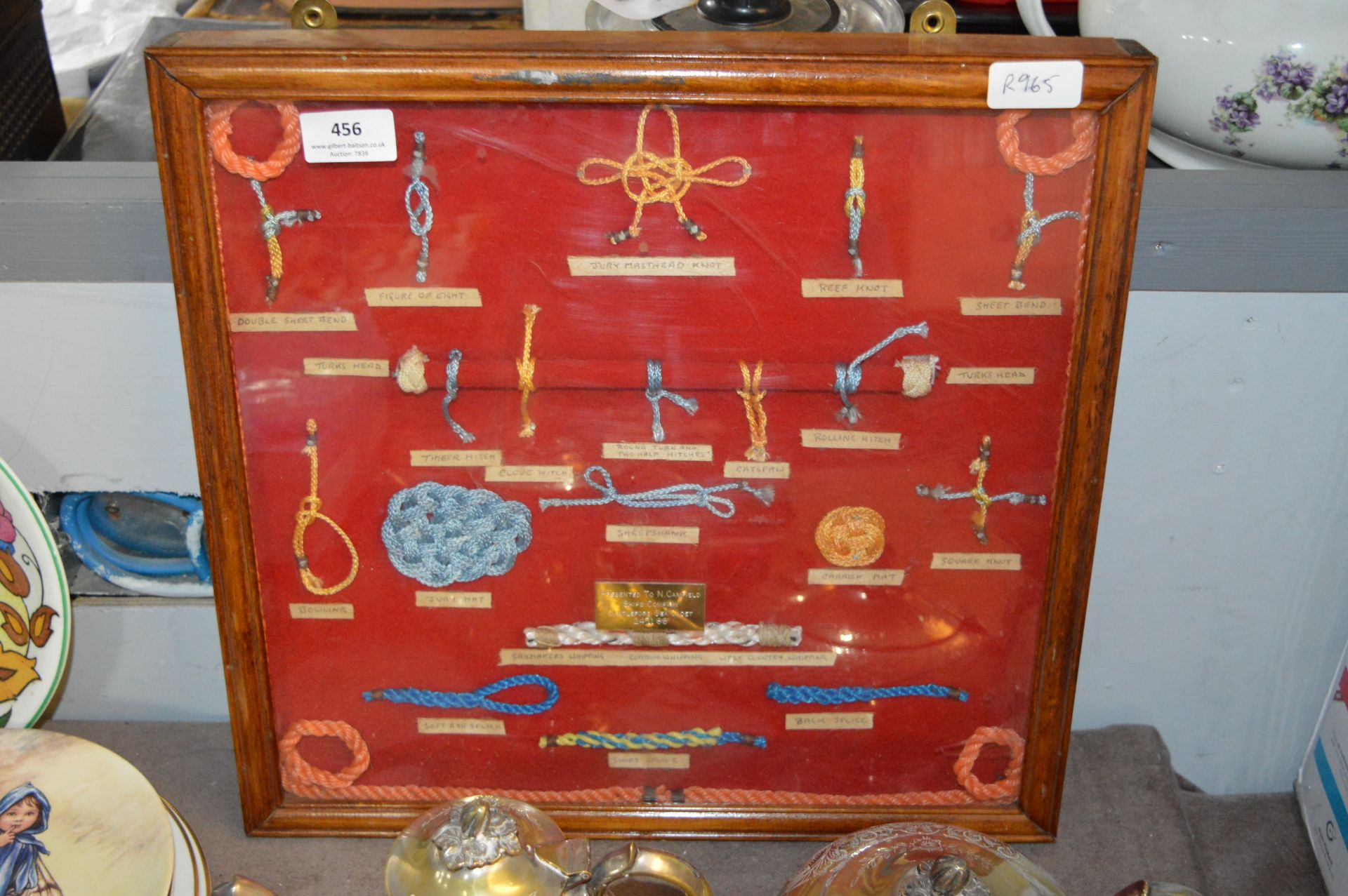 Framed Picture "Marine Knots"