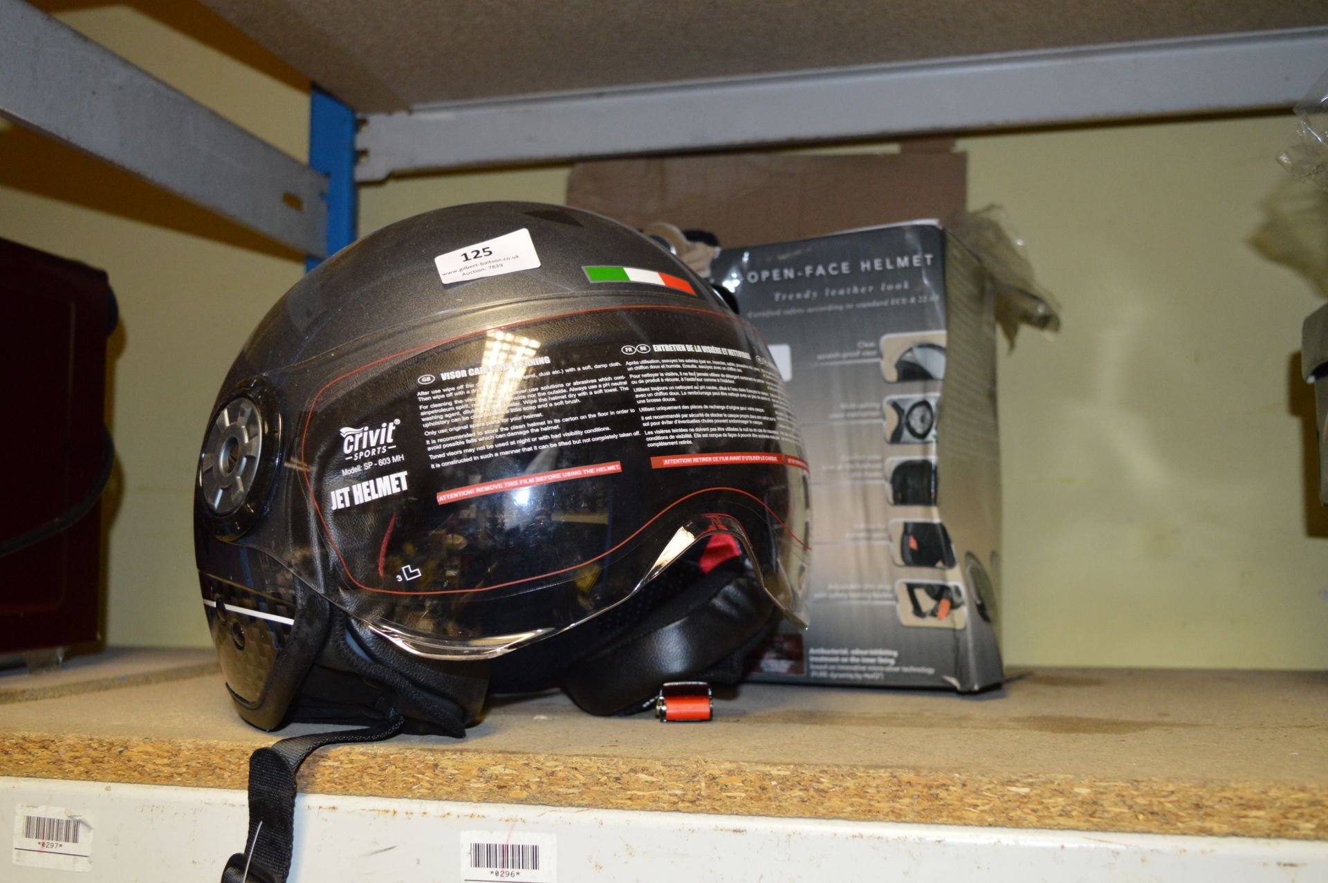 Crivit Open Face Helmet