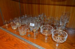 Selection of Drinking Glassware