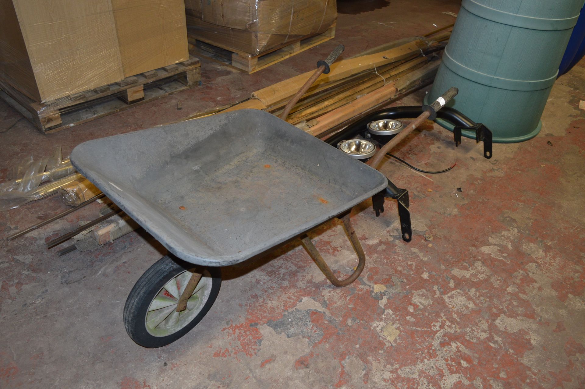 Galvanised Wheelbarrow