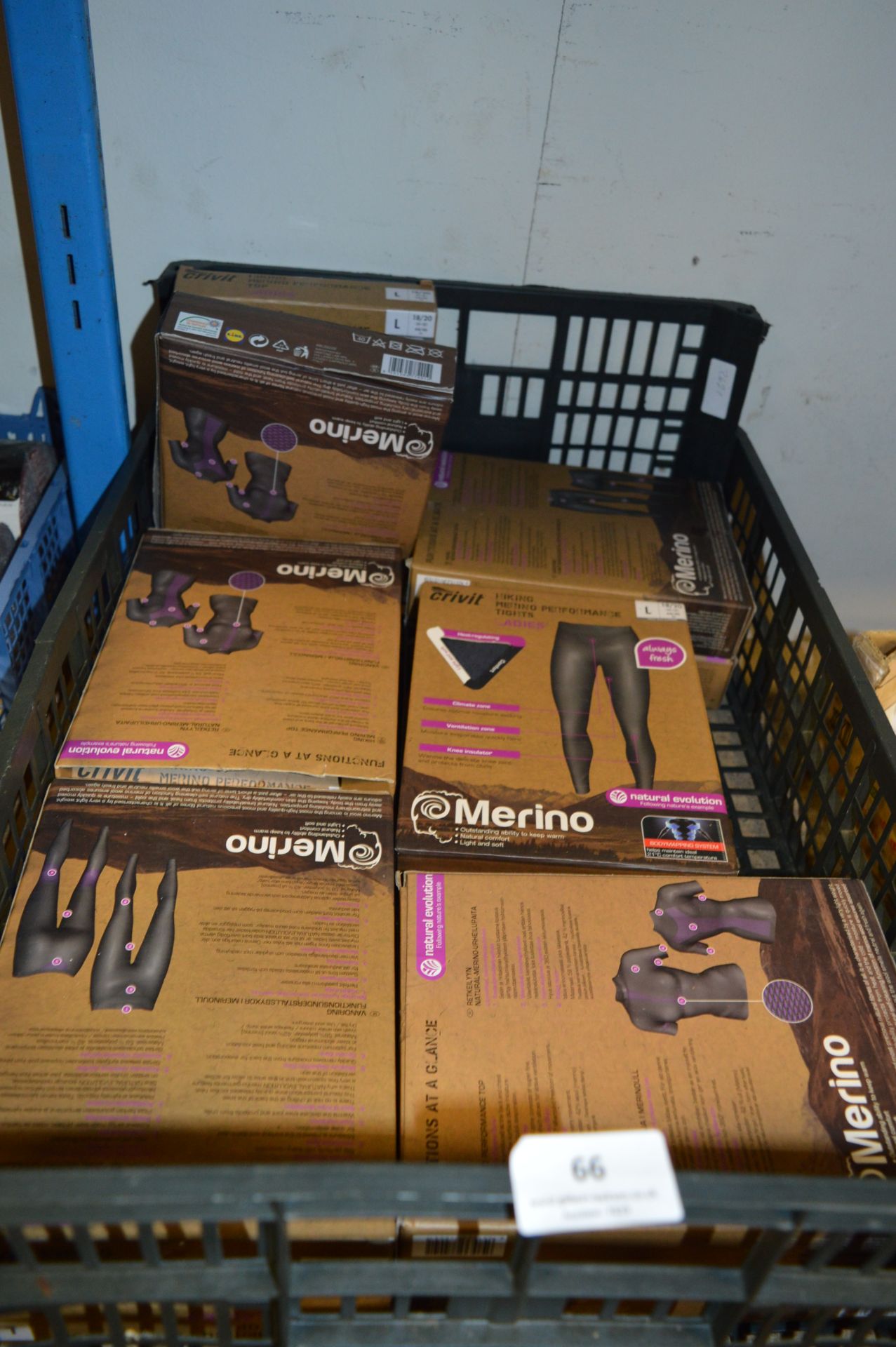 Box of Mixed Merino Performance Thermal Underwear