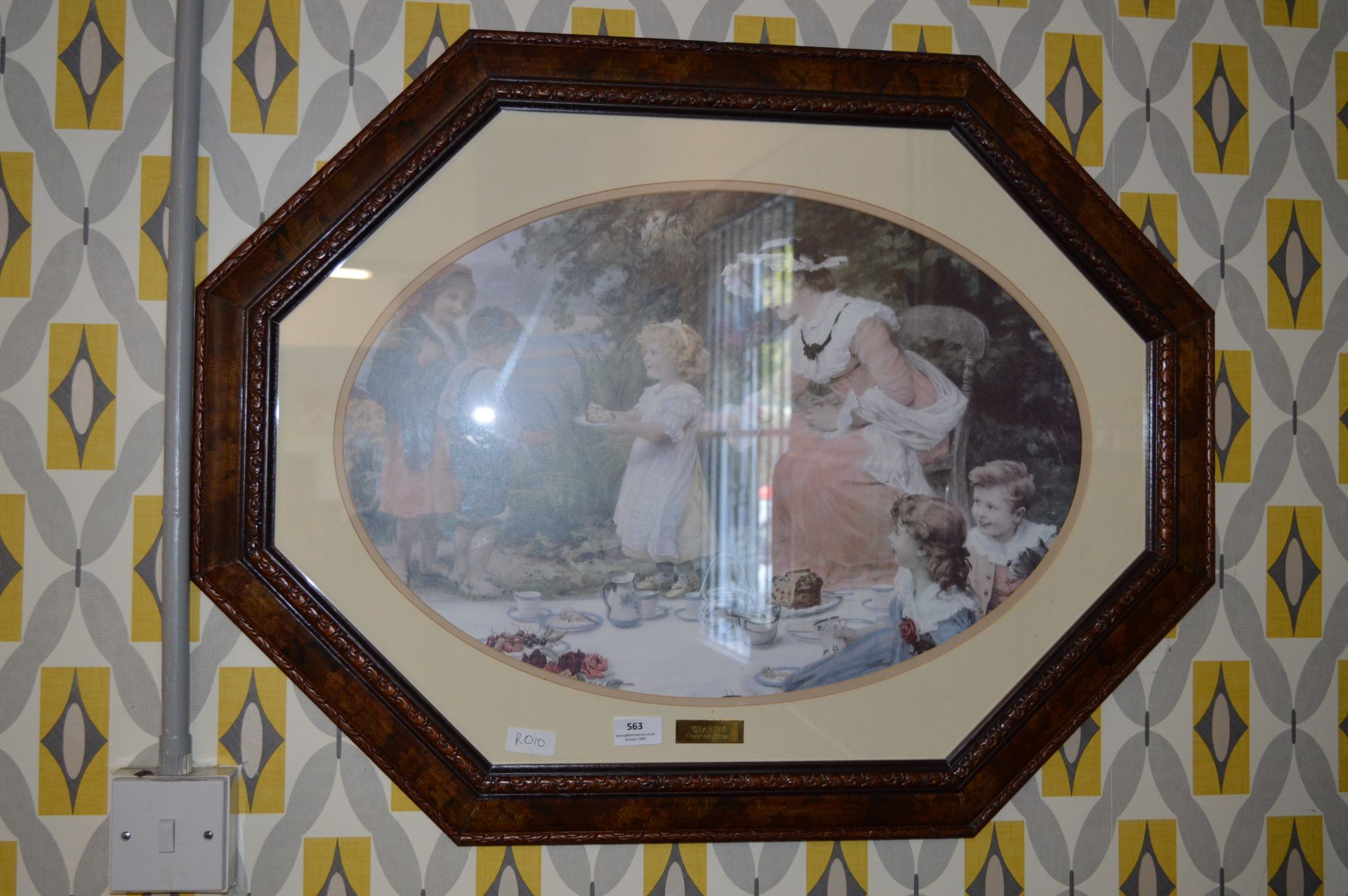 Framed Coloured Print "Clarity" by Frederick Morgan