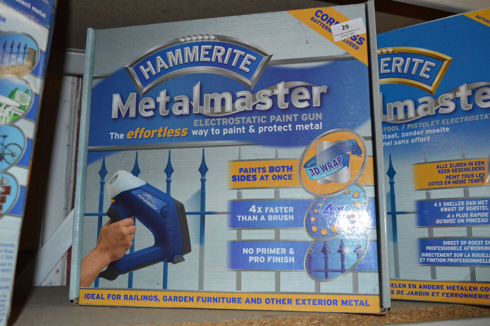 Hammerite Cordless Metalmaster Sprayer