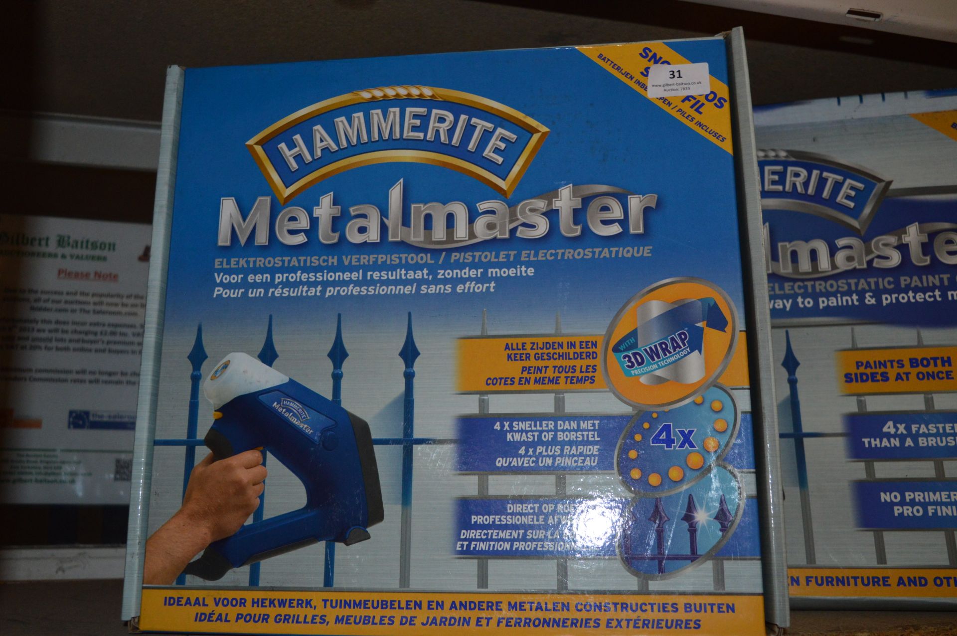 Hammerite Cordless Metalmaster Sprayer