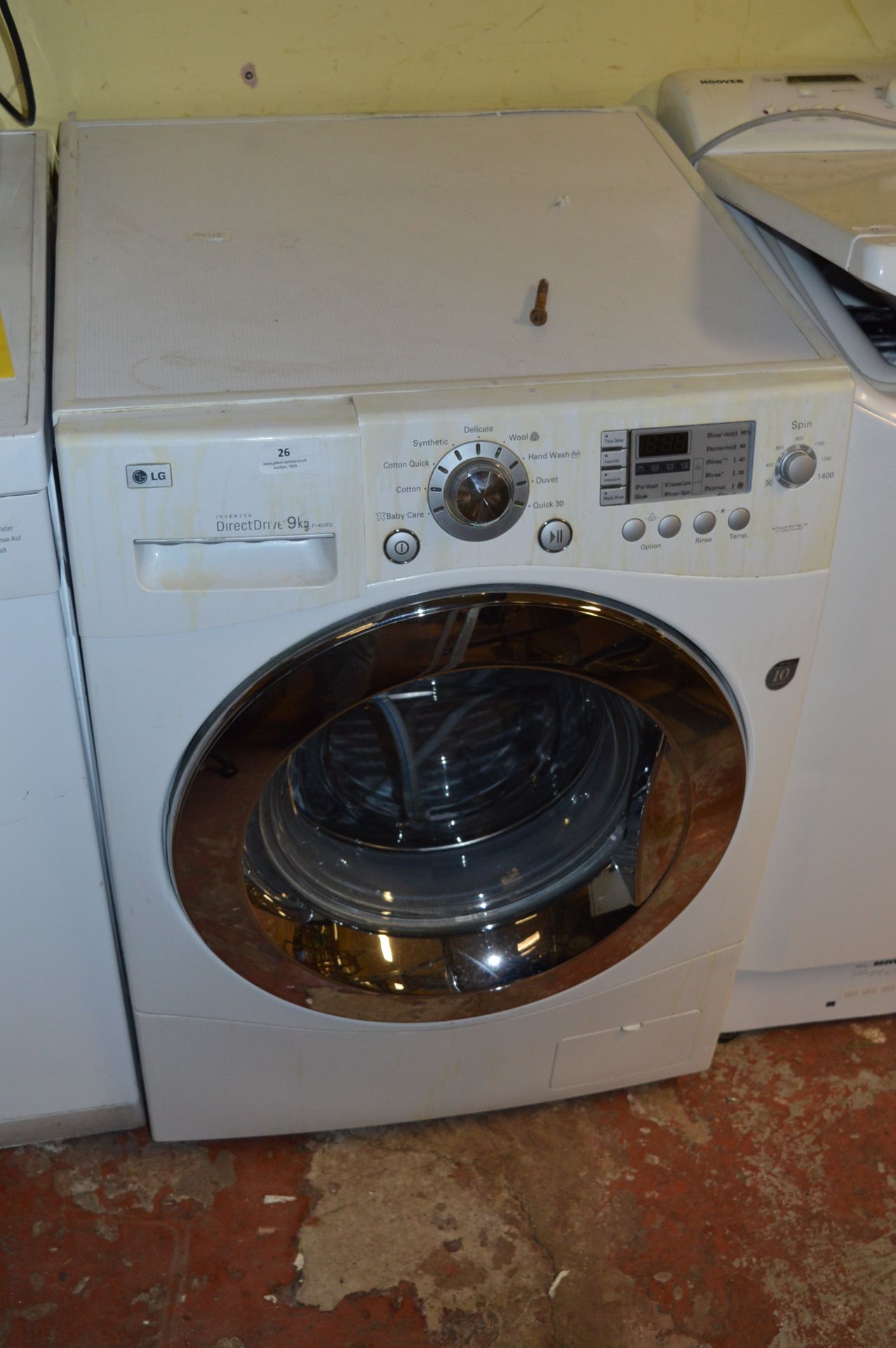 LG 9kg Washing Machine Model:F1403FD