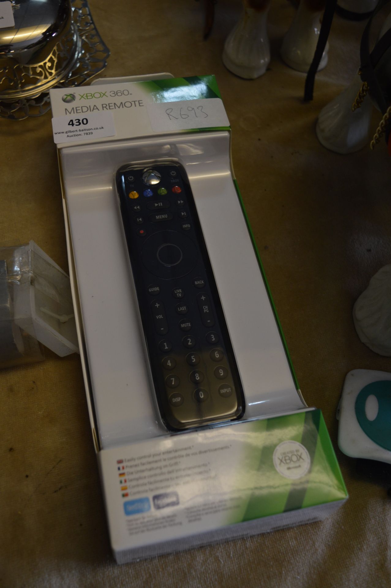 Xbox 360 Media Remote