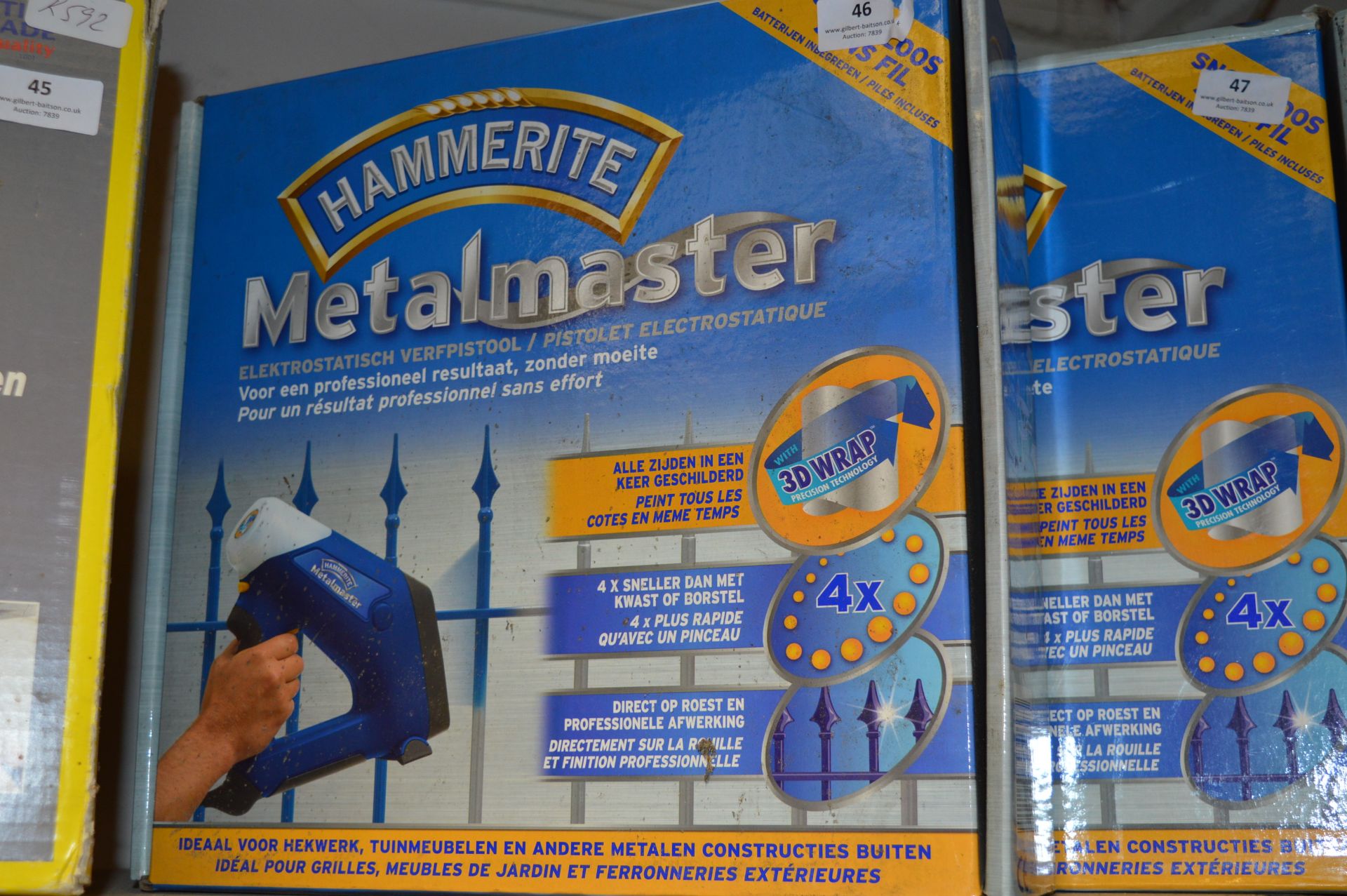 Hammerite Cordless Metalmaster Sprayer