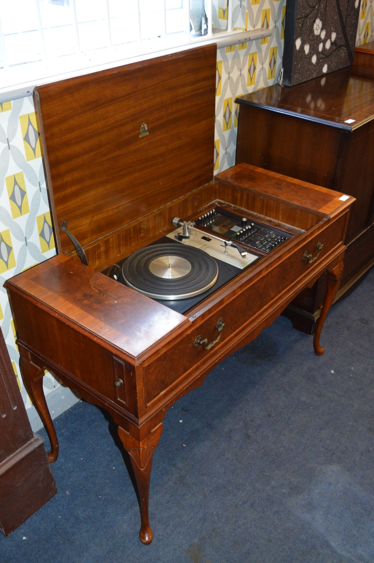 Dynatron Gold Ring G101 Gramophone Cabinet