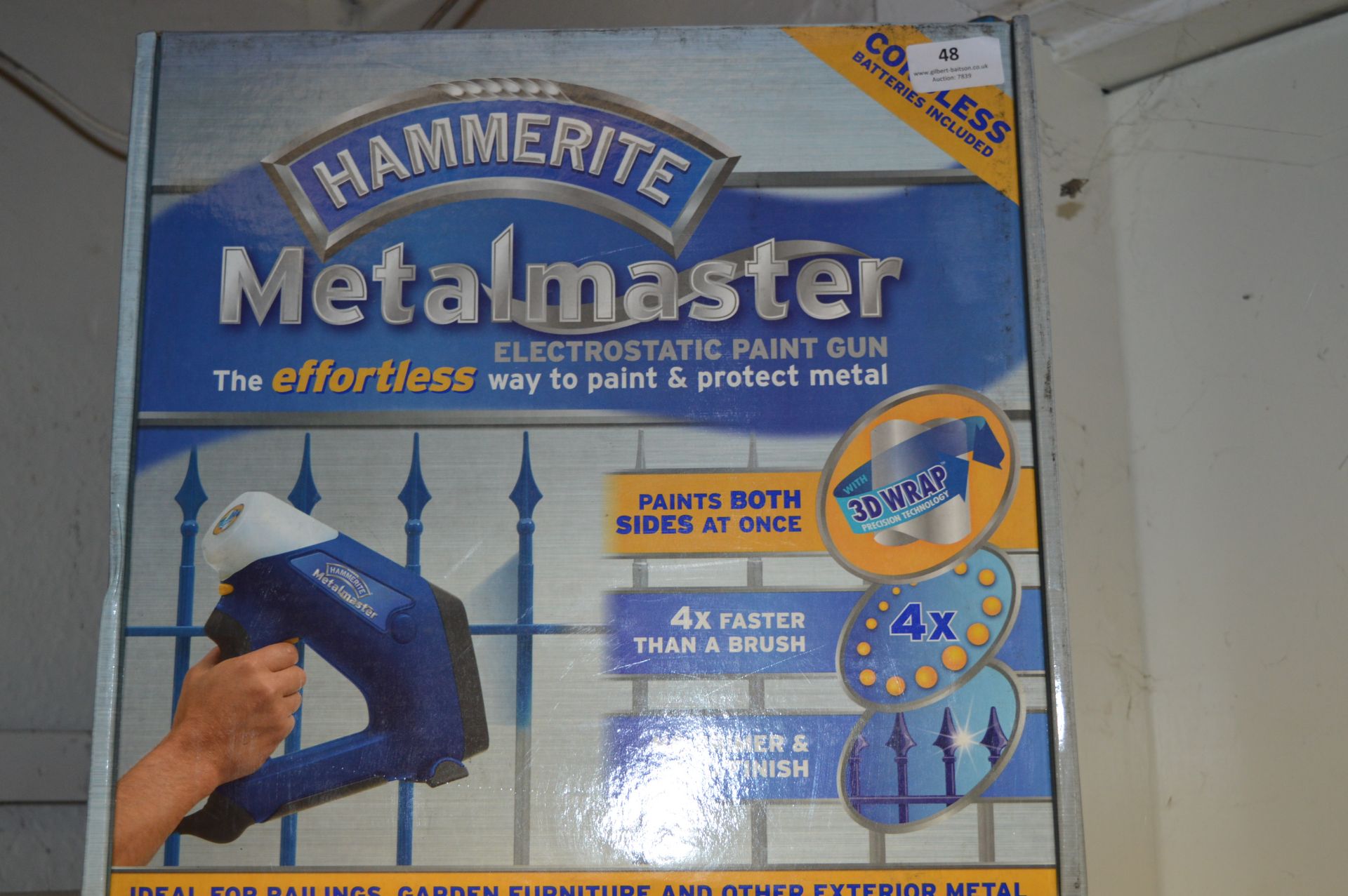 Hammerite Cordless Metalmaster Sprayer