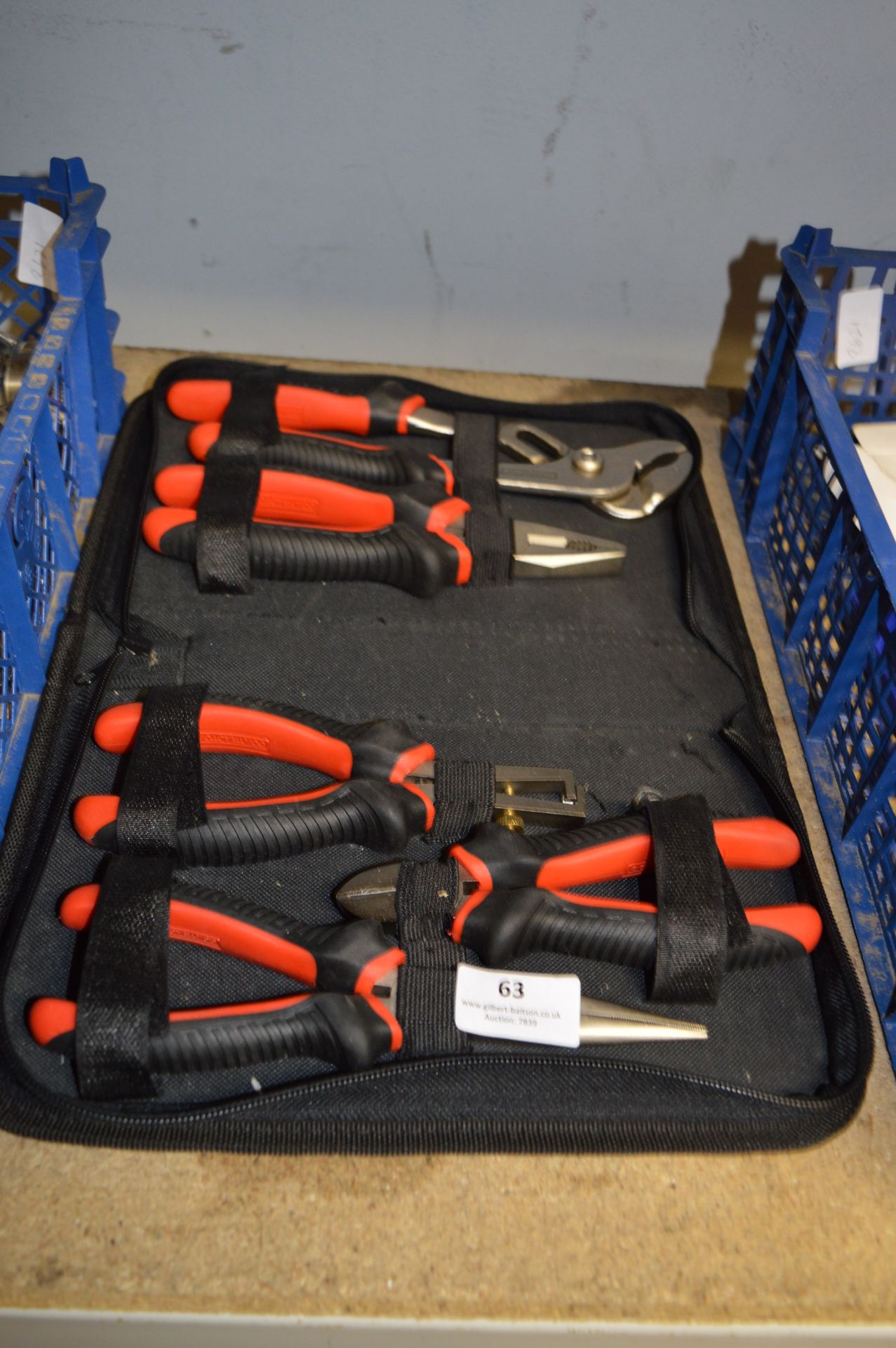 Five Piece Plier and Grip Set