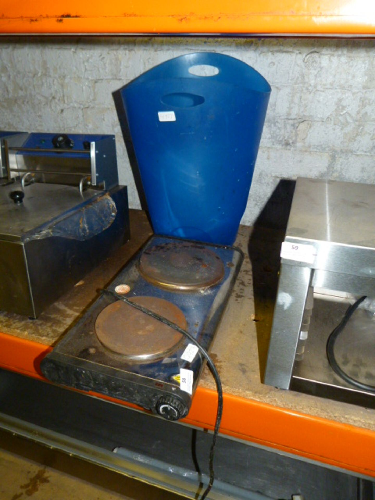 Double Boiling Ring and a Waste Bin