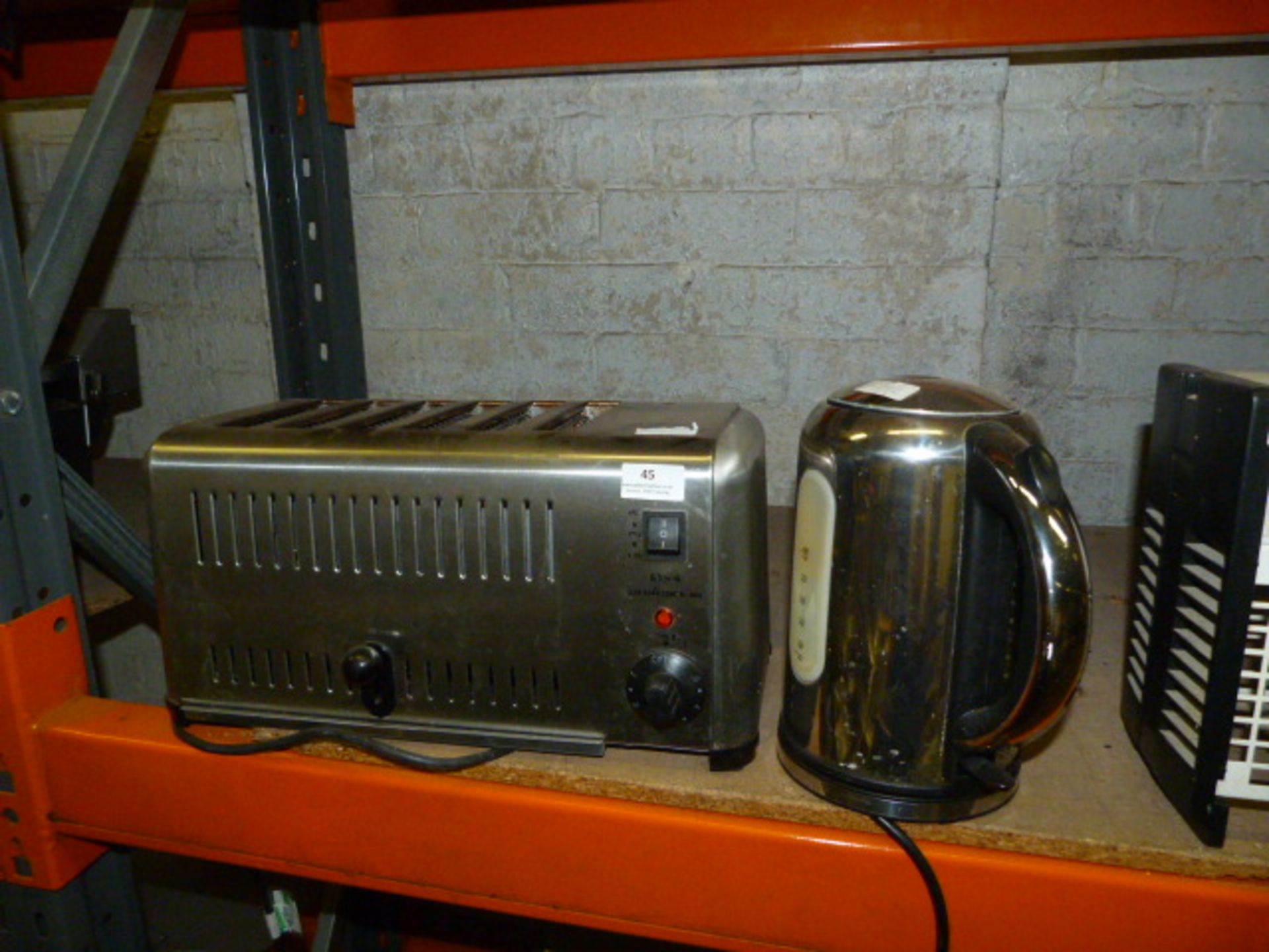 *Six Slice Stainless Steel Toaster and a Jug Kettle