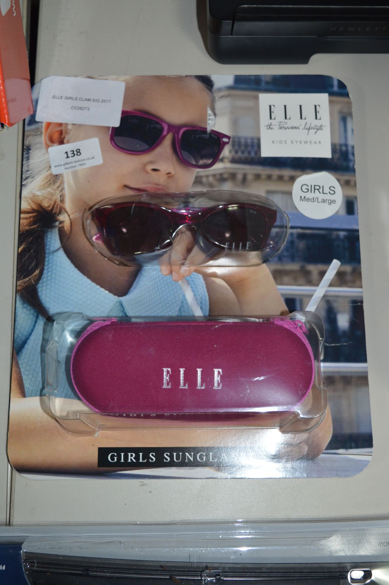 *ELLE GIRLS CLAM SUNGLASSES