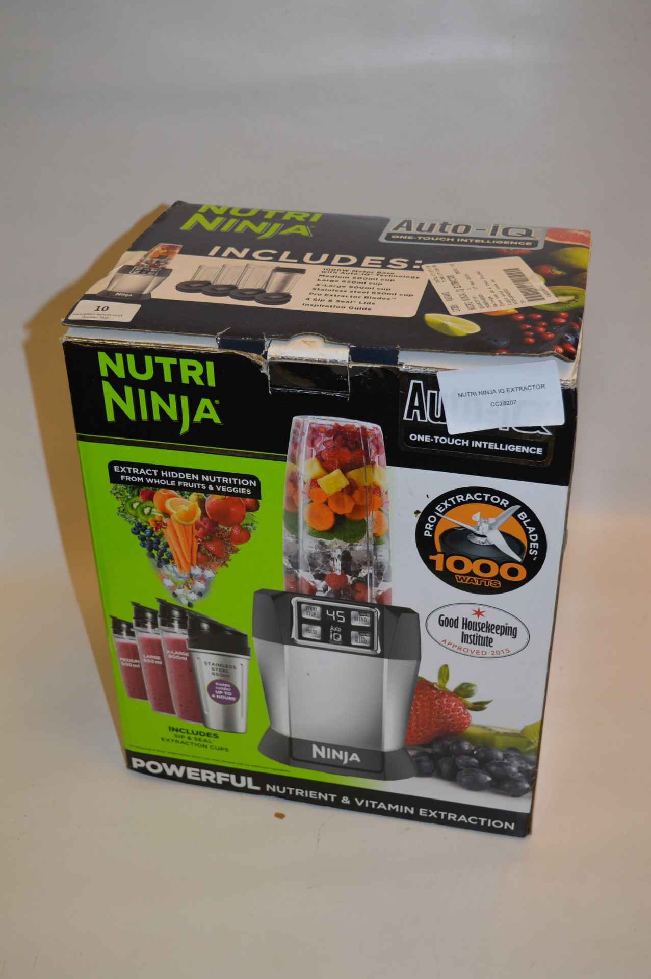 *NUTRI NINJA IQ EXTRACTOR