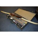 Swallow Archers Bow and Arrows in Carry Case