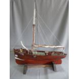 Model Sail Trawler "Guide Me YH532"