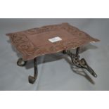 Copper Arts and Crafts Trivet Stand