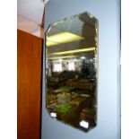 Rectangular Bevelled Edge Wall Mirror