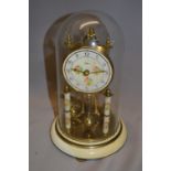 Korma Domed Glass Anniversary Clock