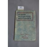 Vintage Book Motorcycle Maintenance - First Edition