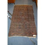 Middle Eastern Handmade Rug 6'x3.2'