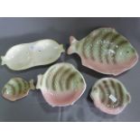 Shorter & Sons Pottery Fish Serving Set