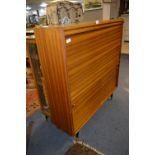 Teak Multi Width Bureau Cabinet