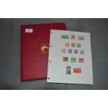 New Zealand Stamp Collection in Binder