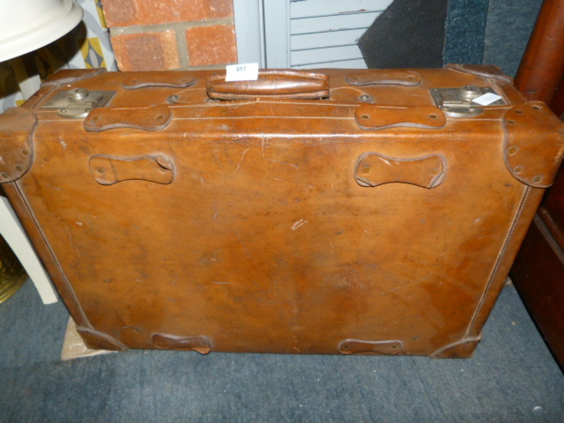 Leather Suitcase