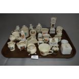 Tray of Crested Ware