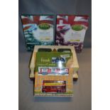 Five Boxed Diecast Vehicles Collection; Railway, Grocery, Harrods, etc.