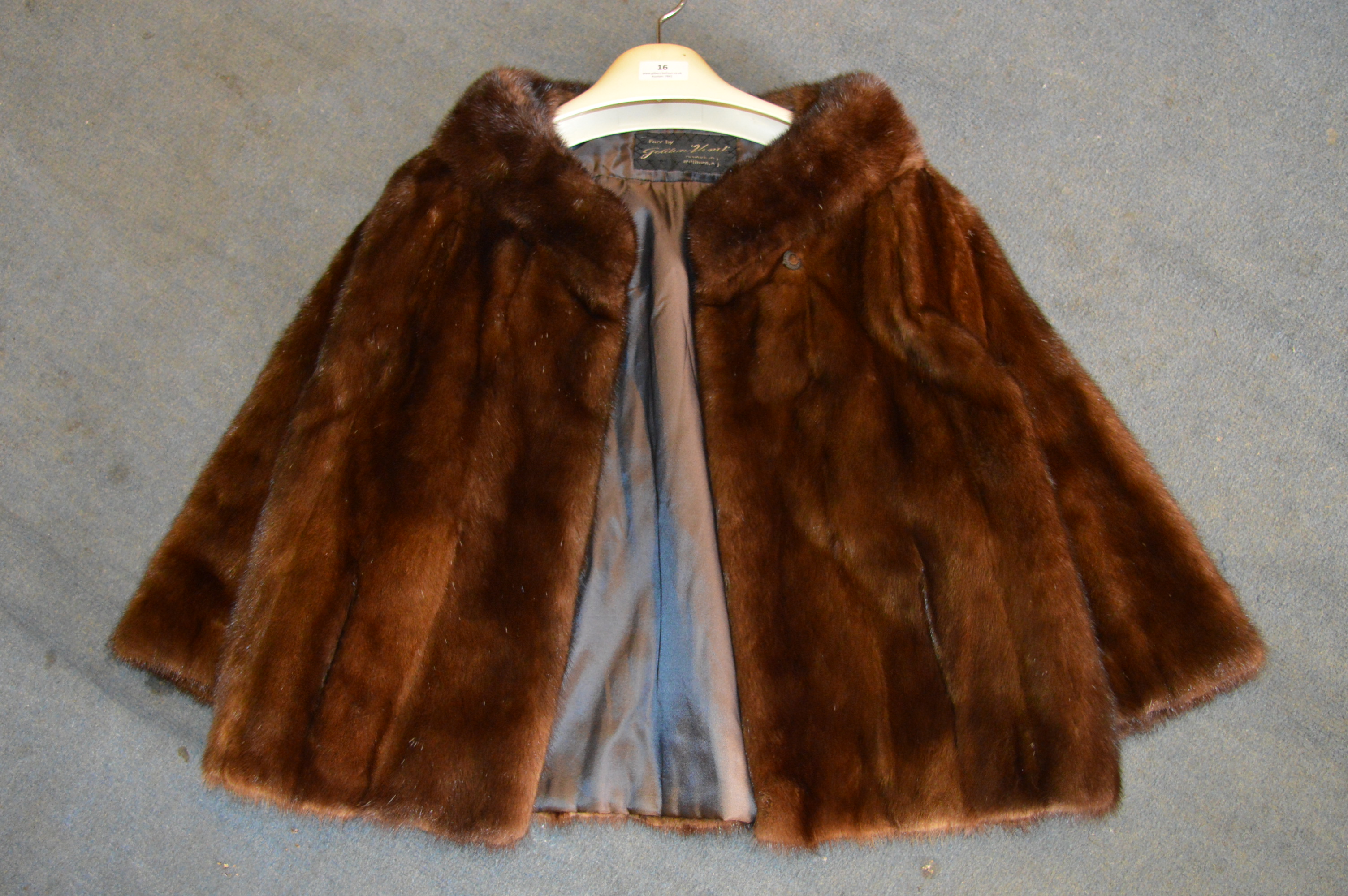 Waist Length Ladies Fur Jacket