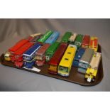 Tray Lot; Diecast Buses