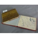Two Autograph Albums 1930's and 50's Cricket Players