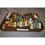 Tray Lot; Approximately 50 Lesney and Matchbox Diecast Vehicles