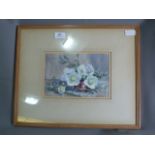 Framed Watercolour "Floral Still Life" Signed A. Bracken